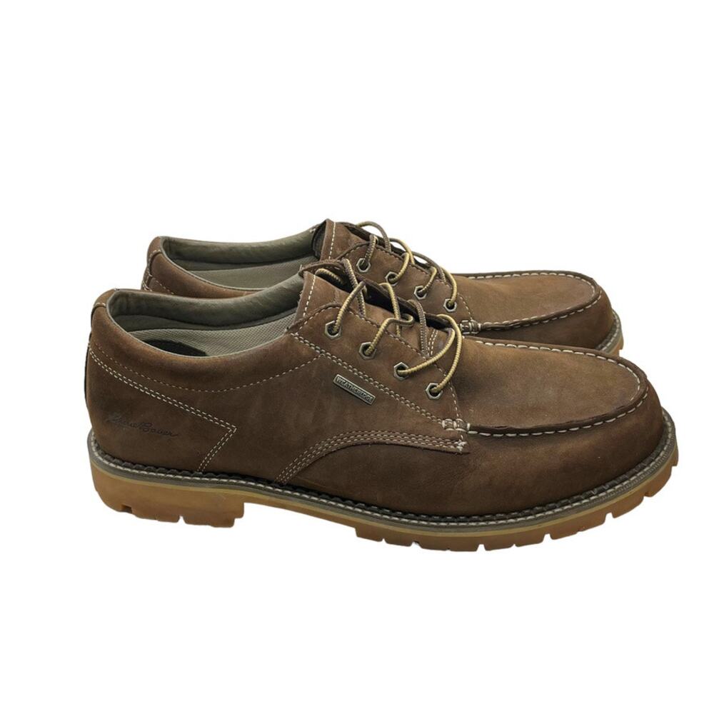 Eddie Bauer Shoes Brown Suede Lace Up Casual Lug Sole Men Size 14 US 13 UK 49 EU